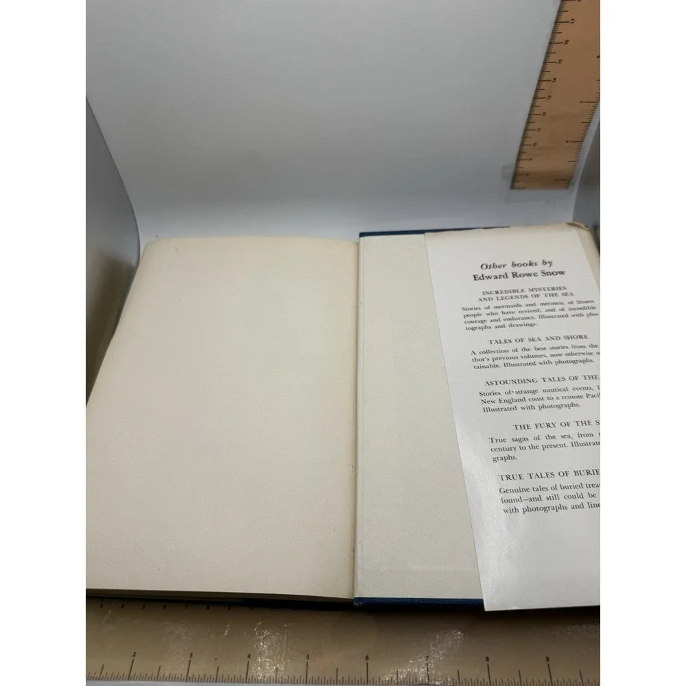 Mysterious Tales Of The New England Coast By Edward Rowe Snow SIGNED HC/DJ 1961